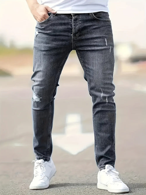 Alex - Jeans Slim Déchirés Tendance